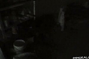 POV show old babe gets her ass filled with cum