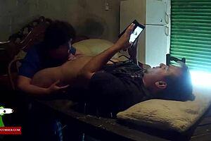 In an intimate encounter at the house of Gabrielasanchez they practiced fellatio and fingering