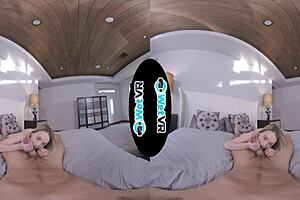 Small tits and big cock: The perfect moment of a perfect VR girlfriend