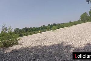lollolara91 Public sex with a couple on the beach in Ticino