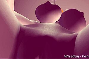 3some threesome sex with cartoon characters Lapis Pearl & Futanari peridot VR version