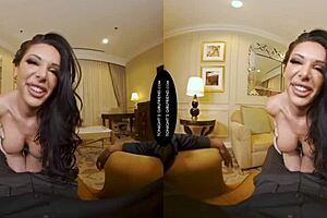 Gianna Grey's hardcore sex with her longtime fan in a hotel room