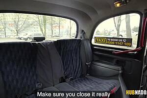 In the backseat of a car, Victoria pure get’s naughty on