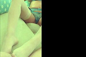 Stunning Latina MILF interracial blowjob video
