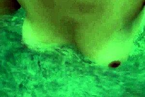 Big ass wife gets caught in hot tub sex