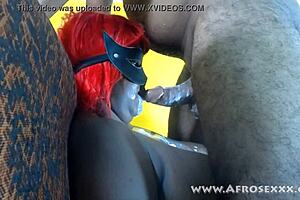 African porn mouth fucking and swallowing
