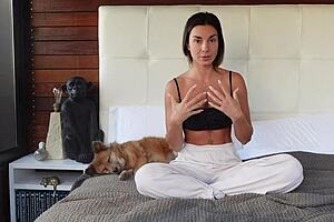 Real sex teacher Roxy Fox reveals how she makes her cum in dog style