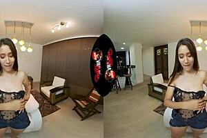 Virtual reality has been good for Lia Ponce, and it’s good to see this pretty teen having her big ass pounded in virtual reality
