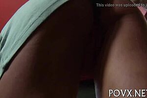 Hardcore porn makes teen brunette small tits bounce