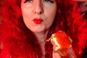 Bald blonde babe gets wild in asmr orgies