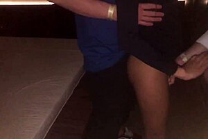 Gay teen has a busbbles and sex with cock during gay group sex 