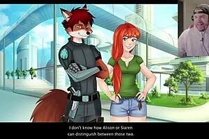 Make yourself familiar with the furry games by watching this explicit anime video