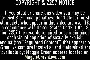 Caught in the act interracial dog style with big tit MILF Maggie Green and her interracial lover