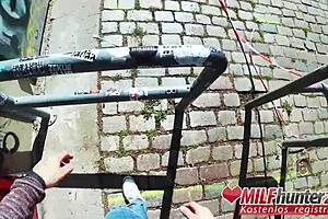 Big boobs and fake tits european amateur gets fucked in car