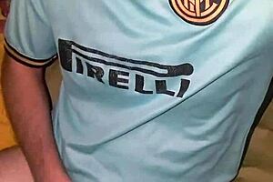 Teen boy with big erection masturbates while at the soccer stadium