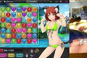 Original uncensored hentai game full of hot moments with a catgirl not safe for work /NSFW/ 60fps