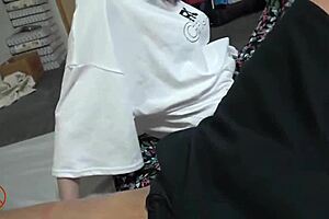 I always wondered how Japanese teens are in bed after watching this amateur homemade JAV condom sex video of a teen girl jerking off the dude’s cock and swallowing his sperm