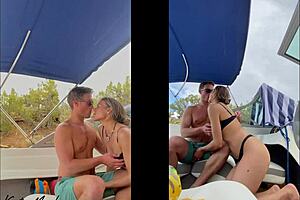 On Sex outdoors with a hot couple on a boat Sex Position Idea #10: A couple of months ago, mucho endorsement from: Kate Marley