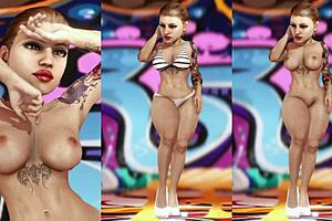 Amanda loves big tits and big booty, today we are going to see her getting her ass fuck in 3DAnimated