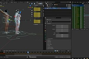 Mei's first two hours on the blender: A 3D experience