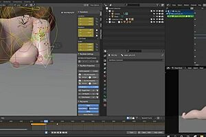 Mei's first two hours on the blender: A 3D experience