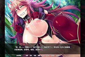 A Lewd kitty in anime fetish fantasy oral sex story