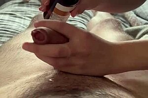 This video demonstrates oral sex on big dick pal with oil massage coming from the side of his lover