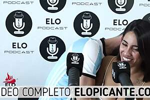 Pau rojas and Elo podcast lose it, both love rock hard sex