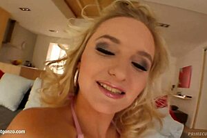 Darina’s large melons are the show stealers in this hot, XXX scene from Primecups
