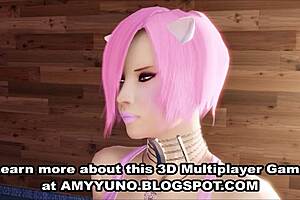 Asian callgirl demonstrates her blow job and dogging in an adult dating simulation welcome to the world of shareware