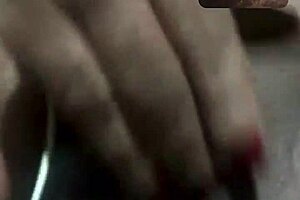 This slutty Latina MILF gets to have some fun in a sexy video call