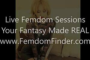 Femdom female instructions for cumming on sex toys