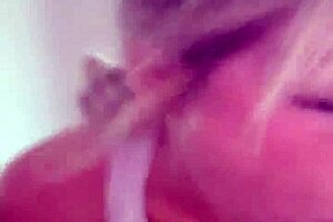 This blondie petite teen enjoys a tasty blowjob and the feeling of cock deep inside her parking lot