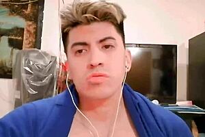 Slutload gay masturbating Cumming with a Mexican guy in POV