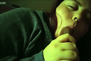 Big boobs and thick ass babe sucks a big black cock