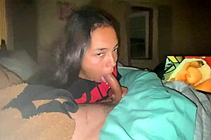 i cummed all over her petite face after blowjob