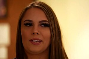 does richh des official get fucked by gibby the clown while her boyfriend waits downstairs?