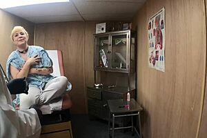 logan coxx prepares for mastectomy consult in crossdressing fetish