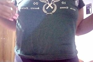 Hey, I was touching my small tits at grandma's house, it felt so good! 😍