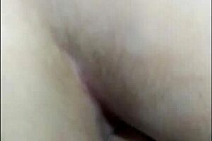 Amateur Wife Begs for Anal Sex, Gets Assfucked and Creampied with Cumshot on Pussy