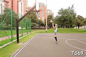 Eccentric Transsexual Is Jacking Off