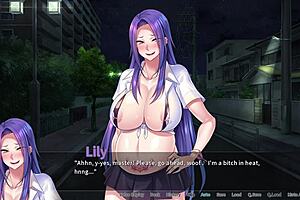 Gyaru GB Ep 10: Lily fucked outdoors with dog collar in bondage.