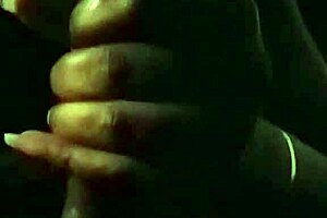 late nite sloppy blowjob from ebony milf