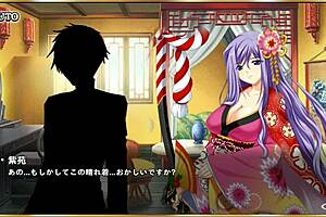 This erotic scene from Makoihime Musou features Huang Zhong in Qingzhuo action. 😏