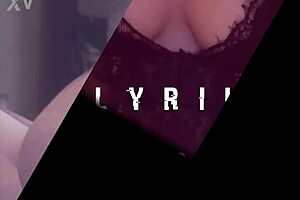 Lyrik Allure throats monster cock!