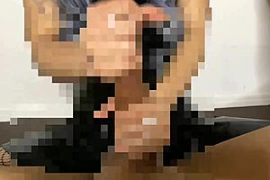 Silent Lotion Handjob On Erect Cock