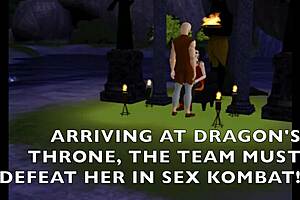 Intense Emotions Surge as Demon Goddess Succumbs to Monster's Relentless Fucking in 3D Episode 12