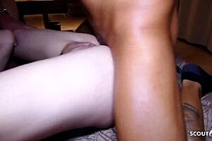 jenny berger sloppy group facial with three guys