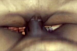 Desi wife bends over for boyfriend's wet pussy fuck