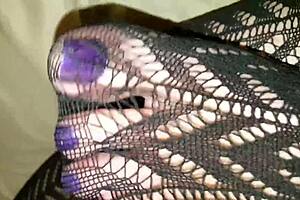 webcam fetish session with italian milf